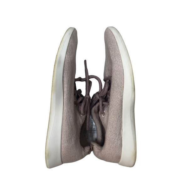 Allbirds Wool Runners Lace Up Sneaker Size 10 Tuke French Fry Tan Women’s - Picture 8 of 10